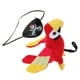 thumbnail image 4 of BRIGHTFUFU 1 Juego de loro pirata de dibujos animados, loro para hombro, Halloween, Cosplay, loro, juguete de peluche, 4 of 7
