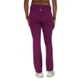 thumbnail image 3 of Reebok Women's Everyday High Waist Flair Bottom Yoga Pants with Pockets and 31" Inseam, 3 of 4