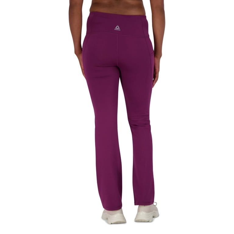 Reebok Women's Everyday High-Waisted Active Leggings with Pockets, 28  Inseam 