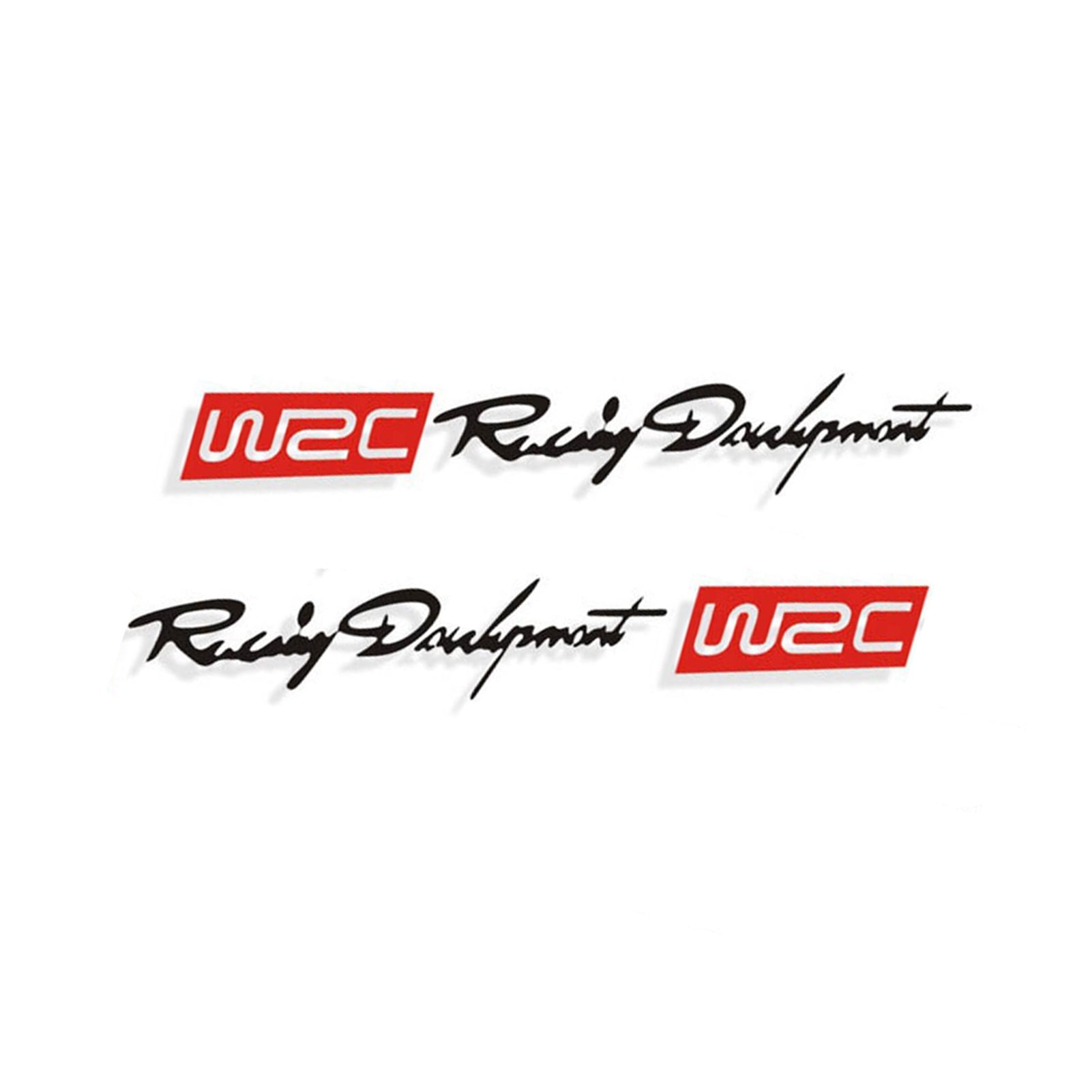 4x Creative Racing SPORT Cars Rims Wheel Reflective Vinyl Decal Sticker Graphic