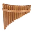 thumbnail image 4 of Professional Panpipe,G Key Musical Instrument Pan Pipe Flute 15 Pipes Pan Flute Woodwind Instrument for Woodwind Instrument Lovers, 4 of 7