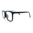thumbnail image 6 of Classy Elegant Studious Urban Horn Rim Blue Light Filtering Glasses [Black], 6 of 8