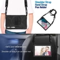 thumbnail image 4 of XYX Case for Lenovo Tab P11 Pro (2nd Gen) 2022 11.2 inch TB-138FC/TB-132FU with 360 Degree Rotating, Hand Strap, Shoulder Strap, Black, 4 of 7
