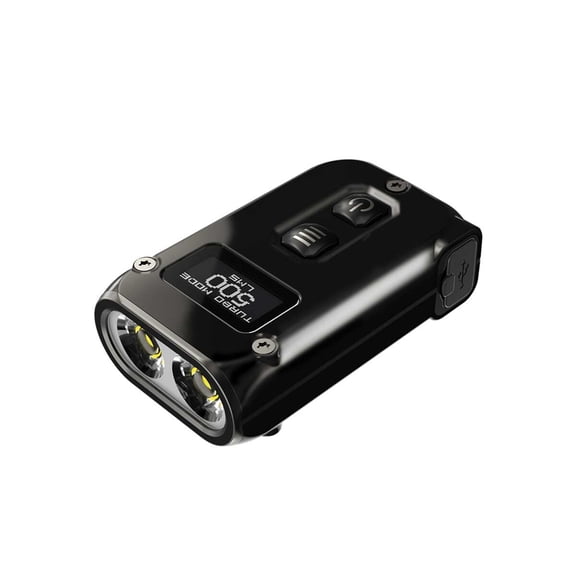 Nitecore TINI-2 SS Stainless Steel Dual-Core Rechargeable Keychain Light 500 LM