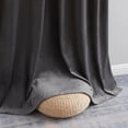 thumbnail image 6 of THD Maria Premium Soft Velvet Back Tab Rod Pocket Window Treatment Curtains for Bedroom & Living Room - Set of 2, 6 of 7