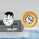 thumbnail image 2 of Reloj de pared,Reloj de pared de gato para sala de estar,dormitorio decorativo.,Reloj colgante de pared para cocina y baño moderno,Reloj de pared,Reloj de pared redondo moderno y silencioso, 2 of 8