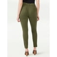 thumbnail image 3 of Time and Tru Women's High Rise Jeggings, 29" Inseam, Sizes XS-XXXL, 3 of 7