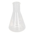 thumbnail image 1 of Matraz Erlenmeyer de vidrio de borosilicato (4 unidades, 50 ml, 100 ml, 250 ml y 500 ml) para química de laboratorio., 1 of 14