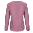thumbnail image 4 of KBODIU Women's Classic Pullover Sweatshirts Oversized Casual Basic Long Sleeves Tunic Tops Round Neck Loose Fit Blouses Fall Clothes Sweatshirts Plus Size, 4 of 5