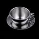thumbnail image 4 of Vajilla de Cocina de Acero Inoxidable Zulema Juego de Tazas de Café 4 Piezas Juguete de Juego de Simulación para Niñas, 4 of 8