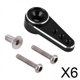 thumbnail image 1 of Brazos de Dirección de Metal Baoblaze para Coche Teledirigido Axial SCX24 Axi00002 Color Negro, 1 of 8