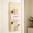 thumbnail image 4 of MMJ Wall Mounted File Organizer Hanging Document Storage Bag for Home Office School 19.69x14.76in, 4 of 6
