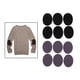 thumbnail image 1 of 12 Uds. de Pches pa Codo, Apliques de , Accesorios de Bricoje, Decoración Y Repación pa , Mochi Vaquero Hugo Plancha en parches de tela, 1 of 10