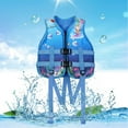 thumbnail image 2 of Kids Life Jackets for Toddlers One Size Toddler Life Jacket Baby & Toddler Swim Vest Adjustable Buoyancy Aid for Soft & Safe #Blue, 2 of 5