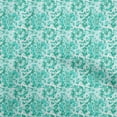 thumbnail image 1 of oneOone Polyester Spandex Turquoise Blue Fabric Asian Tie & Dye Quilting Supplies Print Sewing Fabric By The Yard 56 Inch Wide, 1 of 4