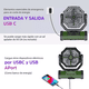 thumbnail image 3 of Ventilador de Camping BLOOSOM Recargable Portátil con Luz Led, 3 of 4