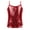 Red, variant on inhzoy Kids Girls Shiny Sequins Latin Jazz Ballet Dance Camisole Crop Top Vest