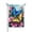 Style 1, variant on Tuxedo Cat Welcome Garden Flag 12x18 Inch Double Sided – Cute Kitten With Yellow Daisies & Butterflies Outdoor Yard Decoration For Porch, Lawn & Patio