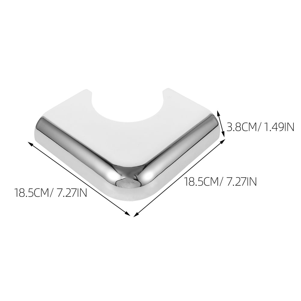 IBASETOY 2Pcs Versatile Pool Table Corner Guards Decorative Metal Protectors for Home Bar Club Use