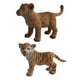 thumbnail image 1 of 2 piezas pequeñas de animales Widlife realistas León Tigre para niños presentes Cola Figuras de animales pequeños, 1 of 8