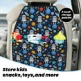 thumbnail image 4 of Goofa Space Dog Pattern Car Back Seat Protector for Kids (2 Pack) ,Anti-kick Storage Mat for Car Seats,Shields from Footprints, 4 of 6