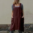 thumbnail image 3 of Tabliers en Coton et Lin Style Japonais Bandage Croisé Dos en X, 3 of 6