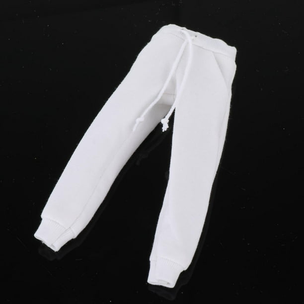 1/12 Scale Action Figures Clothes Male And Female Doll Sportswear Costume  White Hoodie