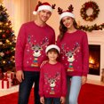 thumbnail image 2 of QTSHPN Family Matching Hoodie and Kids Holiday Printed Sweatshirt Cozy Outfit for Festive Family Photos Mom Christmas Sweatshirt Women, 2 of 6