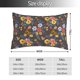 thumbnail image 2 of Balery Colorful Flowers with Butterfly Funda de Cojín Estampada, Regalos para Mujeres, Regalos de Amor para Ella, Regalos para Novia o Esposa, Funda de Almohada-14"x20", 2 of 6