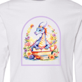 thumbnail image 4 of Inktastic Bookworm Dragon Book Lover Long Sleeve Youth T-Shirt, 4 of 5