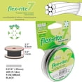 thumbnail image 4 of The Beadsmith Flex-Rite Beading Wire - 7-Strand, 0.014" (0.35 mm) Dia, Black, 30 ft, 4 of 8