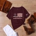 thumbnail image 5 of Hearthz 250 Years Of Freedom Shirt Short Sleeve 1776-2026 We The People Womens Patriotic Shirts American Flag America 250 Shirt Women, 5 of 7