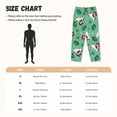 thumbnail image 4 of Picia Christmas French Bulldog Womens Soft Woven Cotton Elastic Waistband Sleep Pajama Pant Lounge Sleep Pant With Pockets And Drawstring-XX-Large, 4 of 9