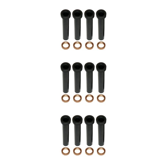Decodeary Front A-Arm Long Bushings for Polaris DUSE 2001 500 1996-2000 Style A 3Set