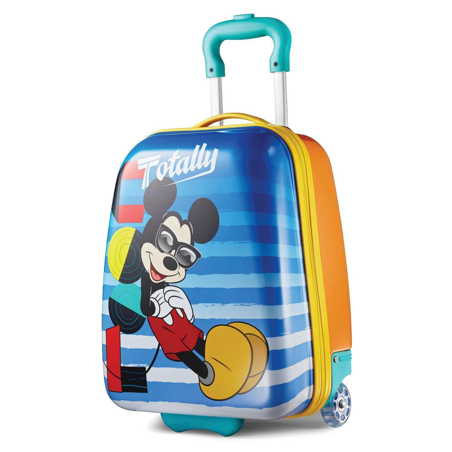 American Tourister Kids' Disney Hardside Upright Luggage Carry-On 18-Inch Mickey 
