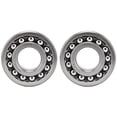 thumbnail image 2 of 2Pcs Self Aligning Ball Bearing 2 Row Radial Double Row Ball Bearing 1304-1308 Rustproof Low Noise Accessory Set Kit For Instrumentation Motors High Carbon Bearing Steel, 2 of 5