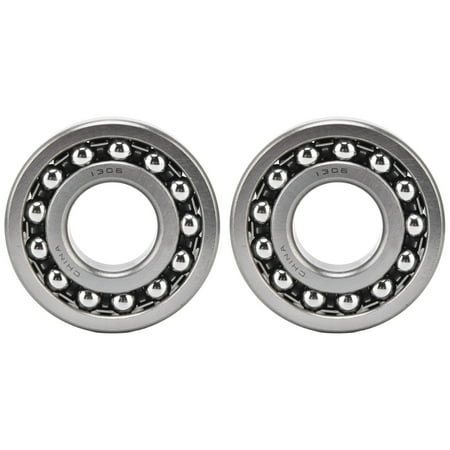 

Radial Balls Bearings 2Pcs Rustproof Low Noise Self Aligning Bearing Motion For Equipment 1304 1305 1306 1307 1308