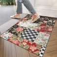 thumbnail image 4 of Pioneer Flower Floral Print Pattern Door Rugs,Washable Non Slip Door Mats Indoor,Decorative Door Mats,Entry Mat Indoor for Entrance,Bedroom,Kitchen,Bathroom,17"x30", 4 of 6