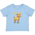 thumbnail image 3 of Inktastic Cute Moose Boys or Girls Toddler T-Shirt, 3 of 5