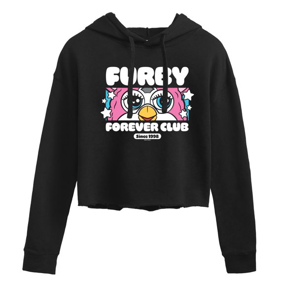 Furby - Furby Forever Club - Junior's Cropped Hoodie