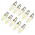 thumbnail image 4 of LED Candle Light Bulbs, E12 Durable LED Bulbs, Small Practical 1.5W Ceiling Light Cabinet Lamps for Chandelier Wall Light, 4 of 8
