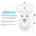 thumbnail image 4 of Siège de Toilette Bidet Rond Non Électrique – Buses Autonettoyantes Doubles – Pression et Position de Jet d'Eau Réglables – Couvercle à Fermeture en Douceur – Installation Facile – Hygiène Personnelle – Blanc – Couleur : System default_1, 4 of 8