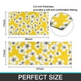 thumbnail image 7 of Pioneer Flower Floral Print Pattern Kitchen Rugs Sets Of 2,Anti Fatigue Kitchen Mat Rugs Non Slip Washable,Decorative Kitchen Floor Mats for Kitchen,Sink,Laundry,17"x30"+17"x47", 7 of 7