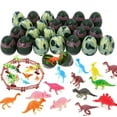 thumbnail image 3 of 24 Pcs Dinosaur Easter Eggs Filled with Mini Dinosaur Toys Figures for Easter Basket Stuffers, Easter Egg Fillers, Easter Egg Hunt, Easter Gift for Boys, 3 of 6
