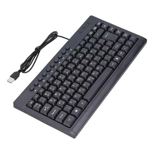 Mini Teclado Con Cable, Mini Teclado Sensación Cómoda Para La Mano Estable Antideslizante Diseño Ergonómico Seguro Práctico Para Uso Doméstico Para Uso En La Oficina