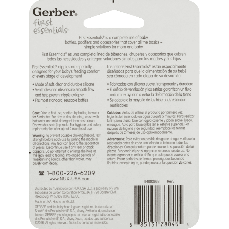 Gerber Bottle Accessories