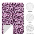 thumbnail image 4 of Car Seat Cover Baby - pink lilac Leopard Breathable Infant Car Seat Cover for Baby Carseat, Lightweight Comfort Baby Essentials Must Haves Newborn Stuff for Girl Boy, 4 of 7