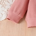 thumbnail image 6 of Kwasome Fall Outfits For Girls Toddler Soft Pajamas Toddler Cartoon Prints Long Sleeve Kid Sleepwear Sets Elegance daily Wear Pink 3-4 Years, 6 of 9