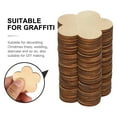 thumbnail image 2 of 50Pcs Unfinished Wood Cutout Wedding Festival Hanging Craft Accessories, 2 of 7