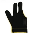 thumbnail image 1 of Guante de piscina de 3 dedos guantes de billar de talla única antideslizante poliuretano amarillo mano izquierda para club ANGGREK Otros, 1 of 8